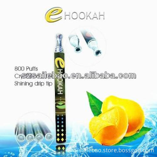 colorful design pen style 800puffs ehookah with wholesale price